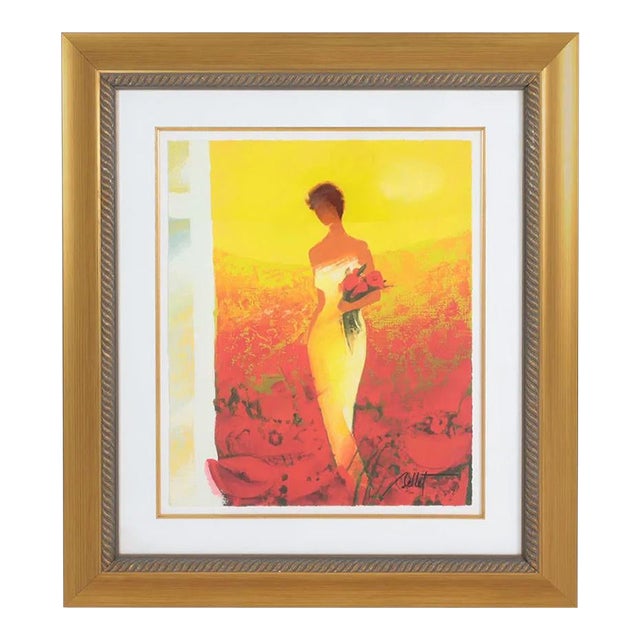 Emile Bellet (French, 1941-2022) Original Limited Edition Pring Signed #'D Finely Framed For Sale