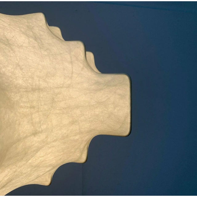 Mid-Century Modern German Cocoon Pendant Lamp by Friedel Wauer for Goldkant Leuchten, 1960s For Sale - Image 13 of 18