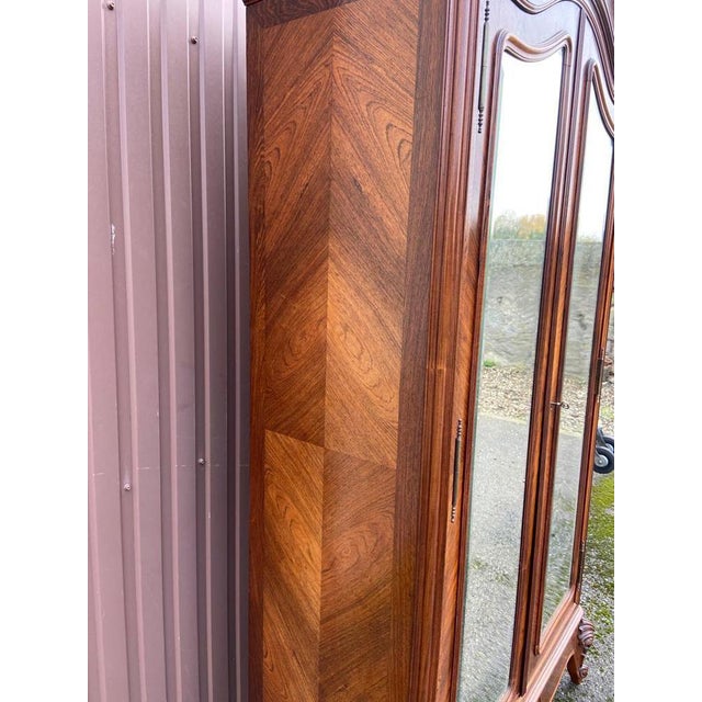 French Napoléon III Wardrobe, 1900s For Sale - Image 4 of 13