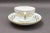 Contemporary Late 20th Century Minton England S600 Gold Laurel Leaves Light Blue Tea Cup & Saucer Set- 8 Pieces For Sale - Image 3 of 10