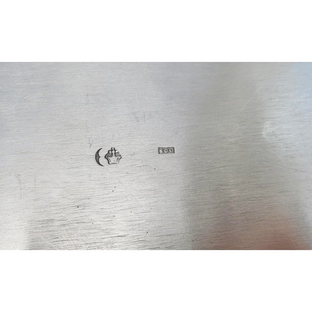 Bruckmann & Son of Heilbronn, c.1900. Silver Tray For Sale - Image 4 of 7