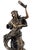 20th Century Bronze Figure of a Female Dancer with Tambourine For Sale - Image 6 of 9
