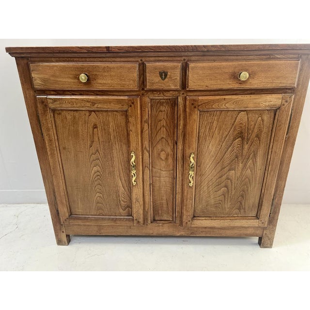 Antique Parisian Buffet in Ash, 1800s For Sale - Image 12 of 13