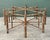 Vintage Bundled Rattan Dining Table Pedestal After McGuire For Sale - Image 12 of 12