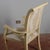 Textile Chair with Damask Fabric For Sale - Image 7 of 9