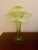 Antique Green Art Glass Vase, Jack-In-The-Pulpit For Sale - Image 9 of 10