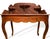 Marble-top washstand dry sink with marble surround and shelves, French, circa 1880, the stand in cherry, with a hand...