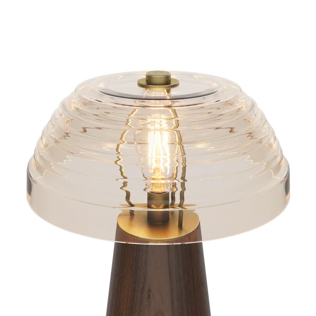 Lloyd II Table Lamp by Wood Tailors Club For Sale - Image 6 of 17