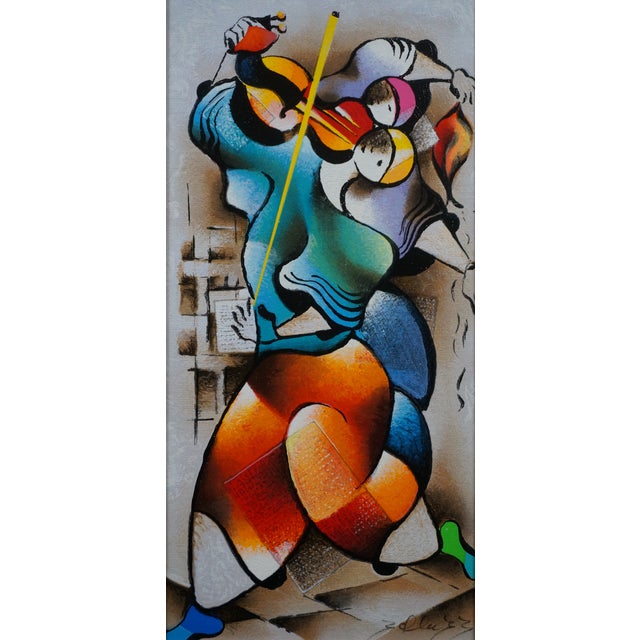 2010s David Schluss Radiant Love Abstract Musician Artists Proof Serigraph For Sale - Image 5 of 11