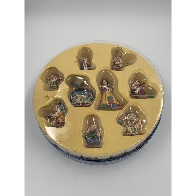 Jim Shore and Snow White and the Dwarfs Ornament Set Rare For Sale - Image 13 of 13