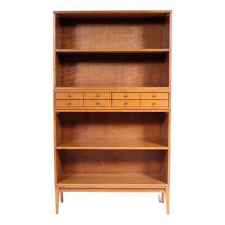 1950s Paul McCobb Planner Group Maple Modular 3 Piece, 4 Drawer Shelves - Bookcase For Sale