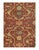 Indo Heriz design rug. Handmade Hand-knotted in fine lambswool. Lamb's Wool on a Cotton Foundation Vegetable Dyed Hand-...