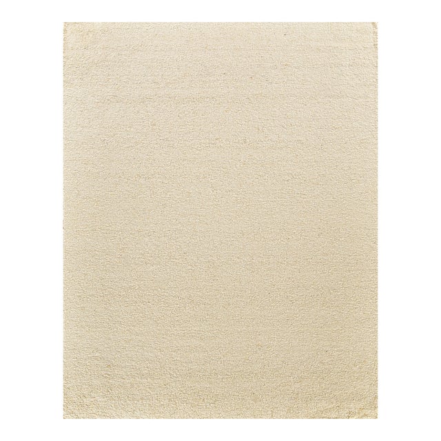 Exquisite Rugs Tocayo Handmade New Zealand Wool Ivory Rug-9'X12' For Sale