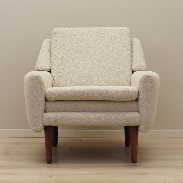 Danish Cream Armchair, 1970s For Sale - Image 14 of 14