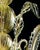 Murano Contemporary Lively Transparent and Gold Floral Chandelier in Murano Glass For Sale - Image 4 of 7