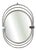 Vintage Chrome Mirror from Sciolari, 1970s For Sale