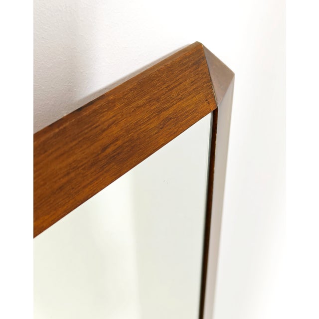 Vintage Wooden Coat Hanger with Mirror and Cabinet, 1960s, Set of 3 For Sale - Image 15 of 18