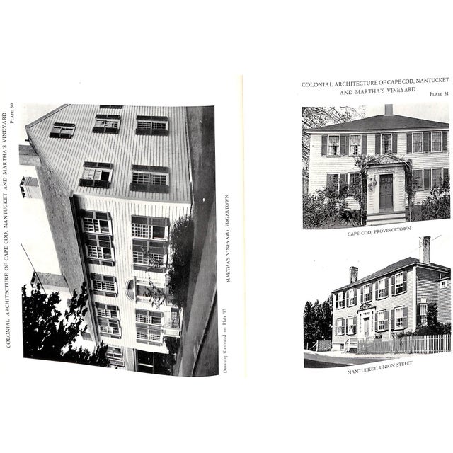 "Colonial Architecture of Cape Cod, Nantucket and Martha's Vineyard" 1932 Poor, Alfred Easton For Sale - Image 10 of 12