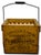 American Wonderfully Rustic & Unusual Antique Patent 1897 Americana Wood Egg Carrier Crate With Maker & Clothier Advertising For Sale - Image 3 of 18