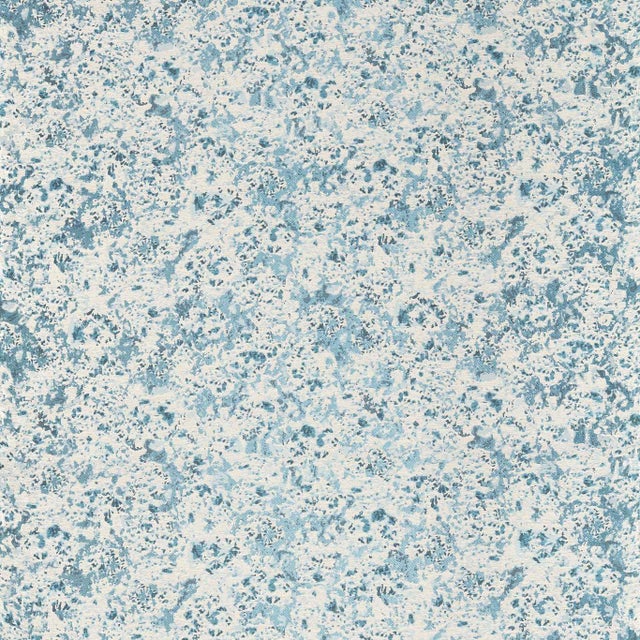 Harlequin Aconite Fabric in Frost/Sky - a Sample For Sale