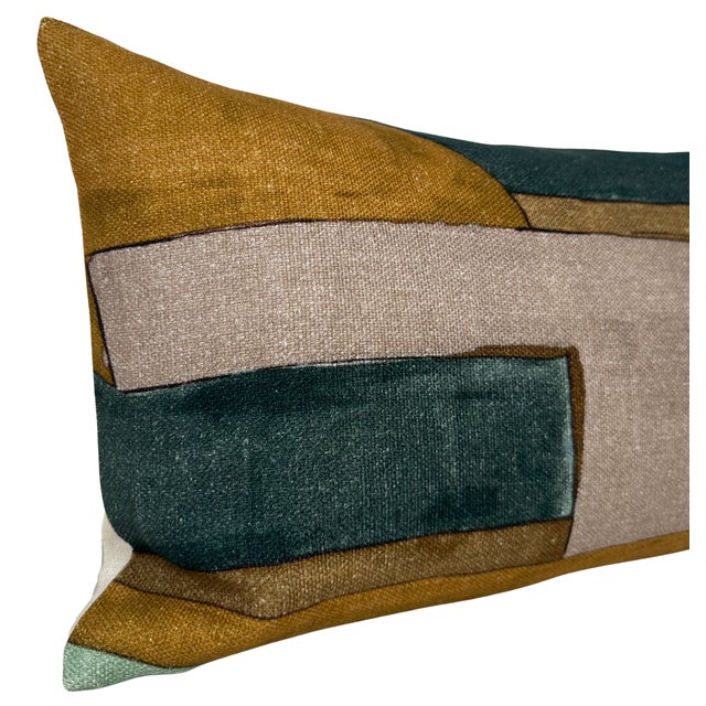 ⭐️ Ships Within 2 Days On the Front: District Linen Fabric On the Back: Ivory Linen Fabric 100% Linen Fabric All pillow...