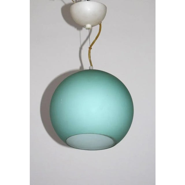 1970s Vintage Murano Glass Ball Ceiling Lamp, 1970s For Sale - Image 5 of 6