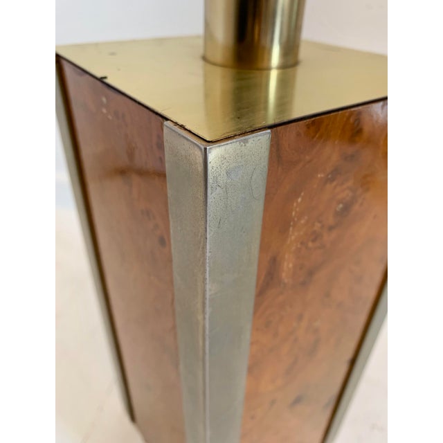 1970s 1970s Tommaso Barbi Brass Table Lamp, Italy For Sale - Image 5 of 6