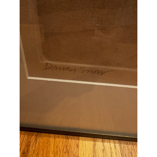 Late 20th Century Late 20th Century Russa Graeme “Driven Snow” Signed Limited Edition Etching 176/200 For Sale - Image 5 of 9