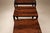 Brown Set of Three Brazilian Rosewood Nesting Tables with Removable Tray & Brass Sabots, 1960s For Sale - Image 8 of 18