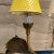 1950s 1950s French Table Lamps Blue White & Yellow France For Sale - Image 5 of 10