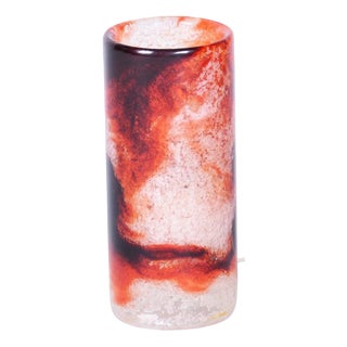 Mid-Century Table Lamp in Marble Glass, Czech, 1960s For Sale