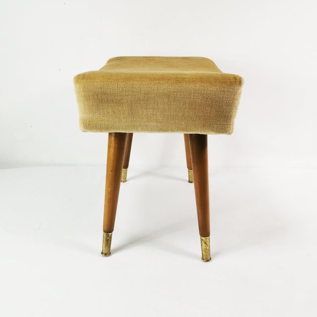 1960s Vintage German Pouf, 1960s For Sale - Image 5 of 11