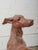 Art Deco Hand-Carved Wooden Dog Sculpture in Dynamic Running Pose For Sale - Image 3 of 5