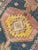Saffron & Midnight Blue Antique Kurdish Rug Tribal Rug 3.5 x 4.8 For Sale - Image 12 of 13