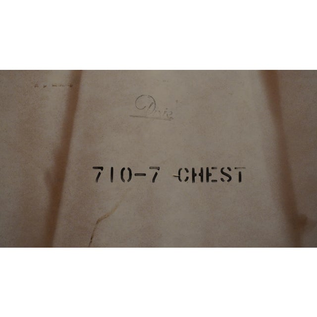 Dixie Furniture Cream Painted Shabby Chic / Country French Style 32" Chest of Drawers 710-7 For Sale - Image 12 of 12