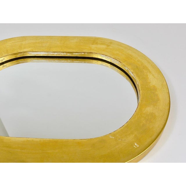 Mid-Century Gold-Plated Wall Mirror attributed to Carl Auböck, Austria, 1960s For Sale - Image 10 of 15