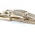 Tiffany & Co. Sterling Silver & 18ct Yellow Gold Vintage Gate Link Bracelet 29.75g For Sale - Image 6 of 8