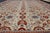 Large Sultanabad Design Rug in Ivory With Sky Blue and Brick Red 17'4 X 24'3 For Sale In Atlanta - Image 6 of 6