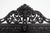 Baroque Carved Black Wooden Sculptured Shelf, France, 1850s For Sale - Image 4 of 16
