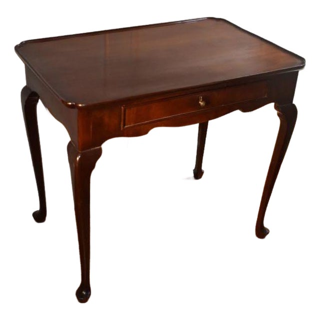 18th Century Mahogany Dutch Silver or Tea Table For Sale