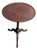 Late 20th Century The Bartley Collection Mahogany Side Table Tripod Base For Sale