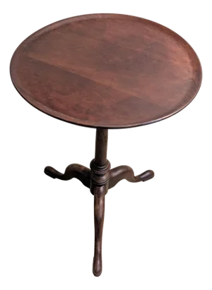 Late 20th Century The Bartley Collection Mahogany Side Table Tripod Base