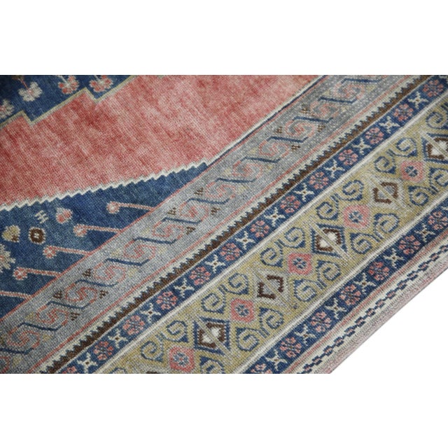 1960s Multicolor Handwoven Turkish Rug 5'6" X 10'10" For Sale - Image 4 of 10