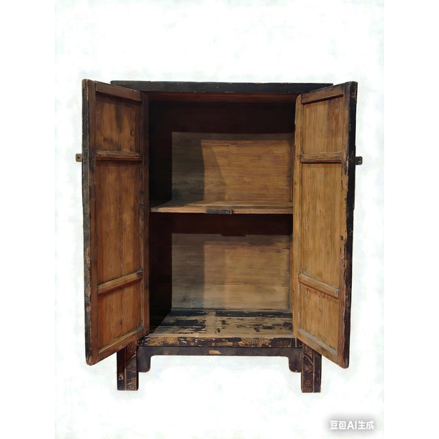 Mid 19th Century Chinese Chinoiserie-Style Landscape Cabinet For Sale - Image 5 of 6