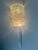 A Pair Barovier Style Art Deco Rostrato Clear Italian Murano Glass Wall Sconces For Sale - Image 9 of 16