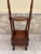 Wood Antique English Chippendale Hardwood Valet Stand With One Drawer For Sale - Image 7 of 17