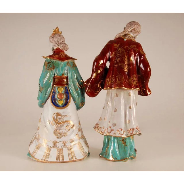 Ceramic Vintage Italian Ceramic Figures by Eugenia Pattarino, 1960s, Set of 2 For Sale - Image 7 of 11