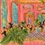Contemporary Grand Pink Dining Room Contemporary Figurative Print by Pauline De Roussy De Sales For Sale - Image 3 of 5