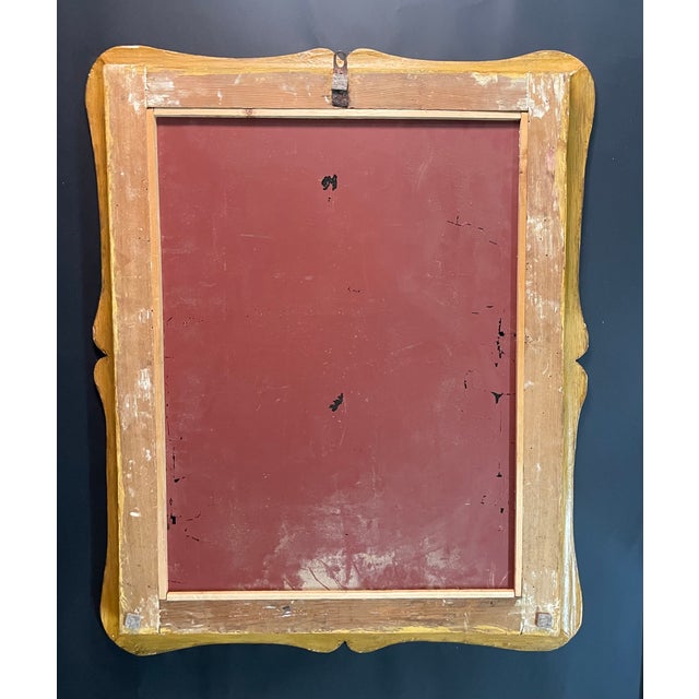 Italian Empire Giltwood Mirror-Frame, 1820s For Sale - Image 6 of 10