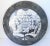 Rustic European Late 20th Century Decorative Plate, French Decoupage Rooster With Floral Border For Sale - Image 3 of 13